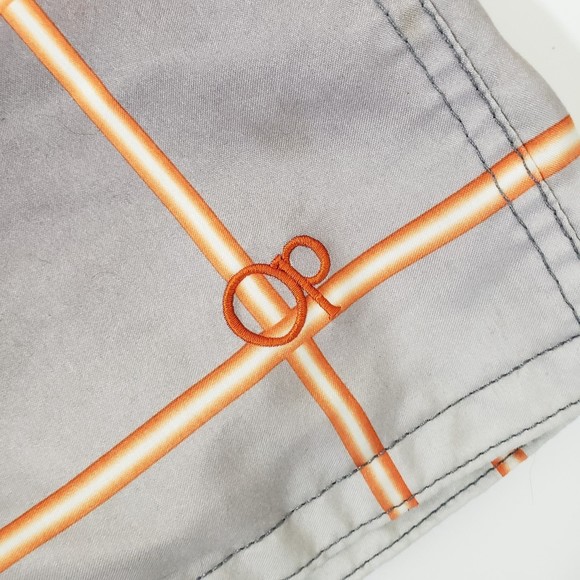 OP Medium (32-34) Long Shorts; Grey and Orange - Picture 6 of 9